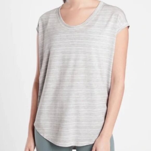 ATHLETA Cloudlight cap-sleeve t-shirt size XS - Picture 1 of 4